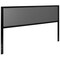 Flash Furniture Melbourne Metal Upholstered King Size Headboard in Dark Gray Fabric HG-HB1717-K-DG-GG - alternate 4